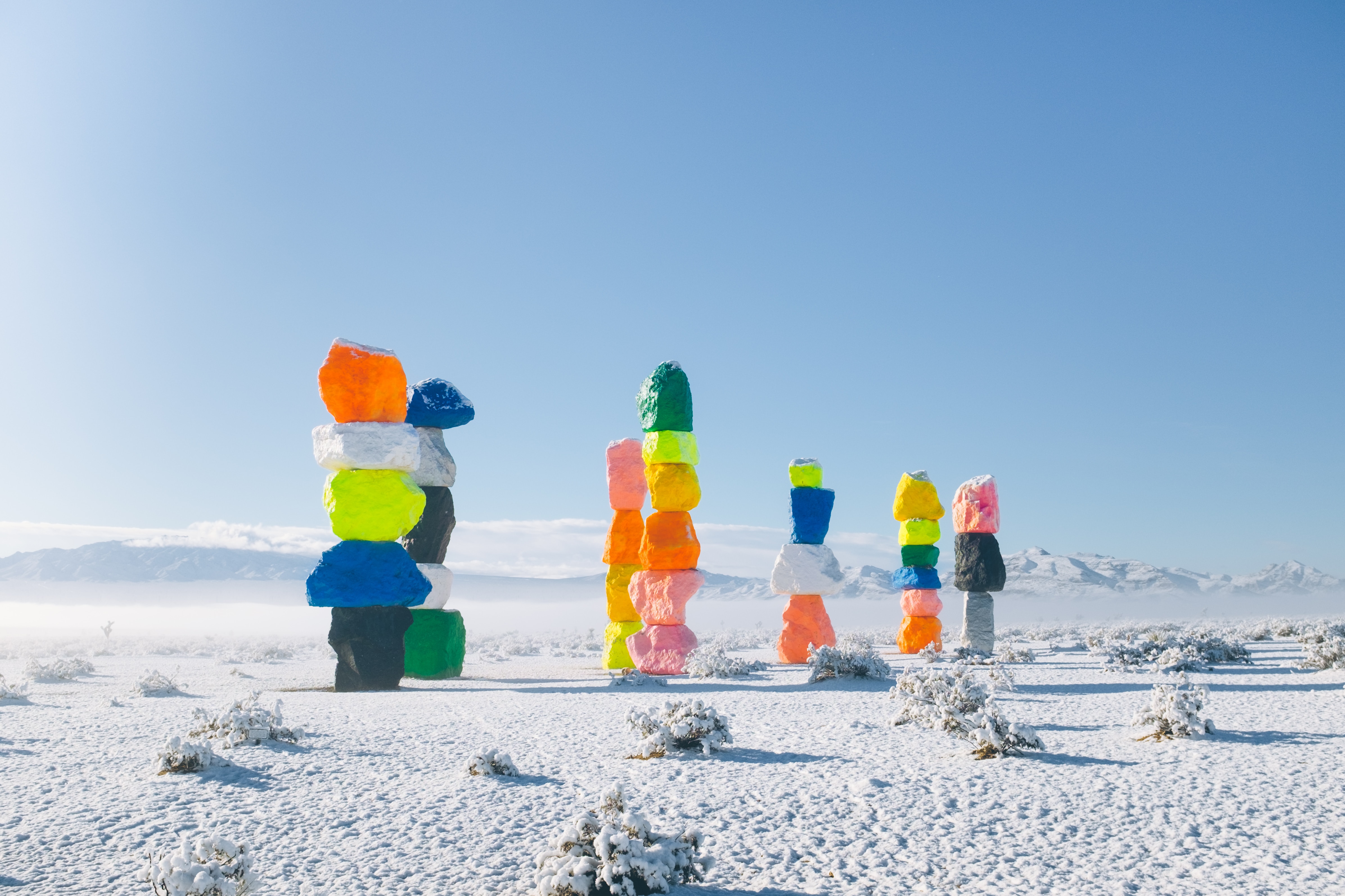 The A-Z of Traveling with the Salt Lake Express - Seven Magic Mountains